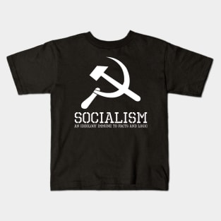 Socialism - An ideology immune to facts and logic Kids T-Shirt